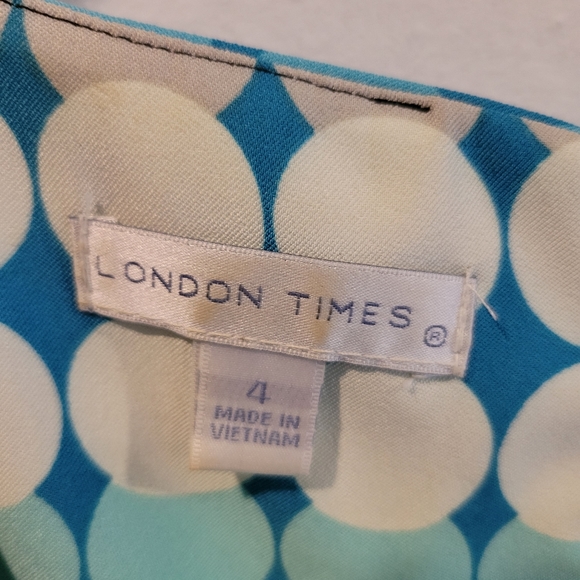 Retro vintage Dress size 4 groovy polyester spandex women's - Picture 5 of 6